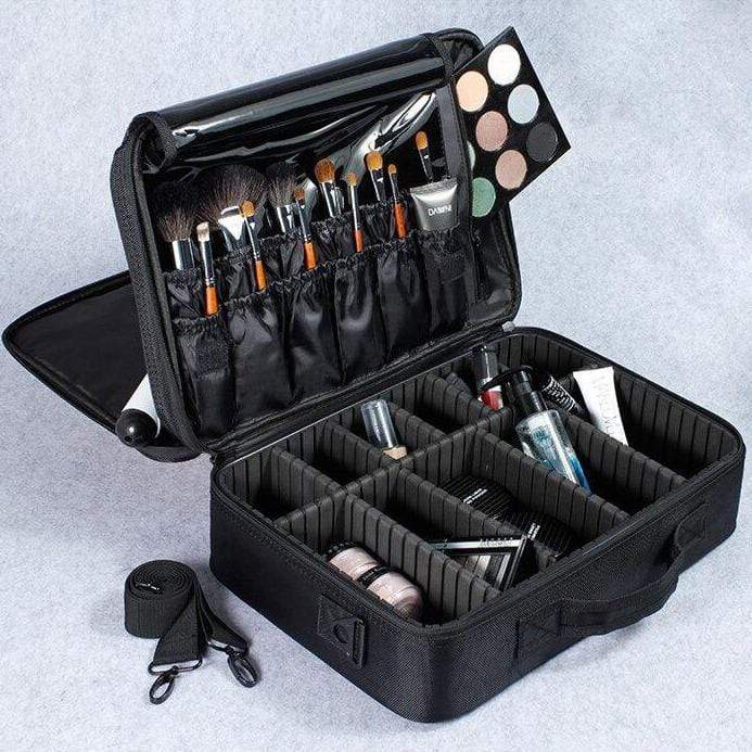 Complete makeup suitcase