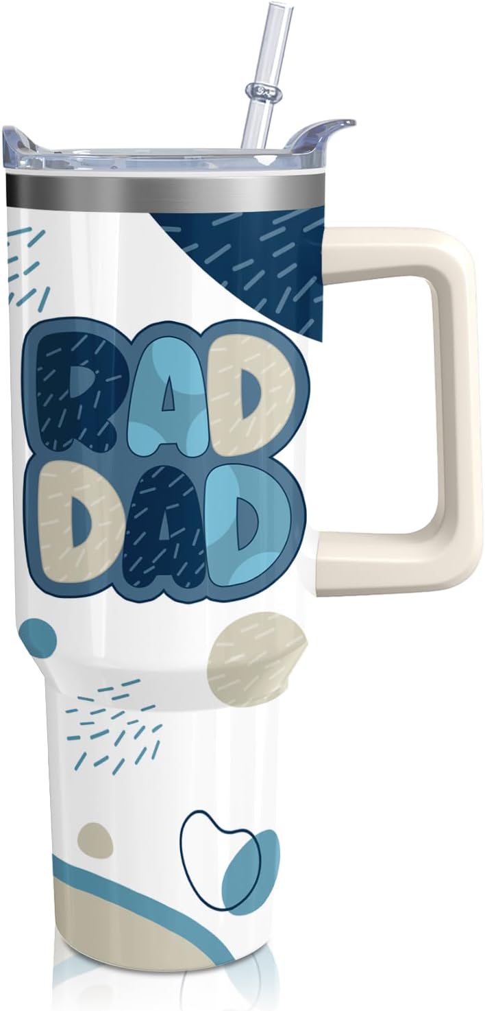 Cartoon Princess Tumbler with Handle & Straw