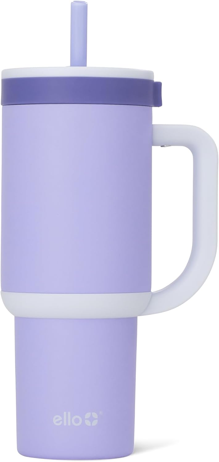 18oz Stainless Steel Kids Tumbler with Handle & Retracting Straw