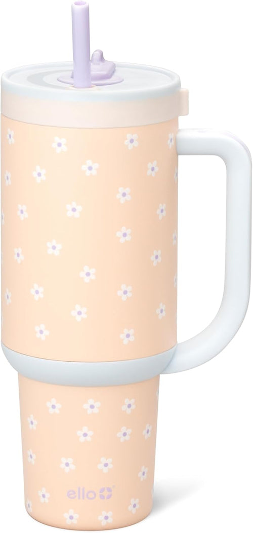 18oz Stainless Steel Kids Tumbler with Handle & Retracting Straw