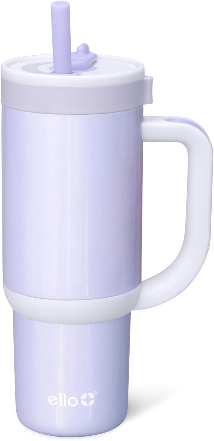 18oz Stainless Steel Kids Tumbler with Handle & Retracting Straw