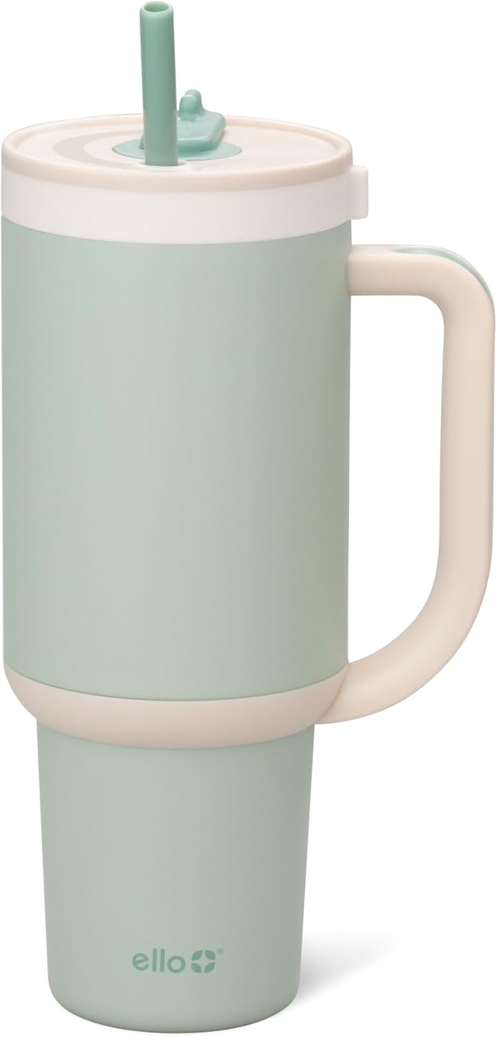 18oz Stainless Steel Kids Tumbler with Handle & Retracting Straw