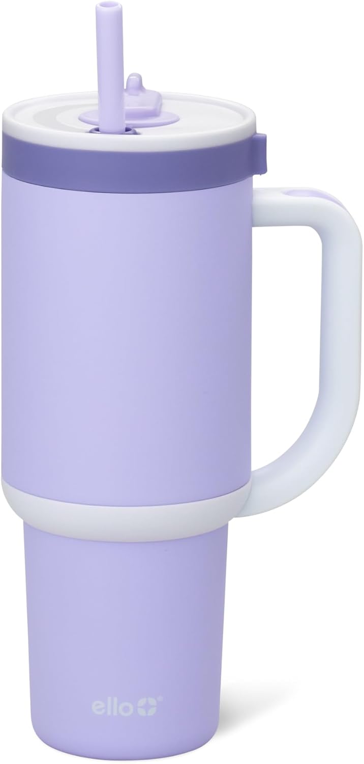 18oz Stainless Steel Kids Tumbler with Handle & Retracting Straw