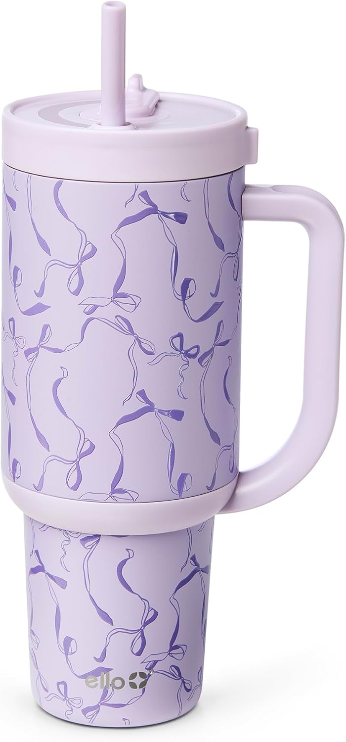 18oz Stainless Steel Kids Tumbler with Handle & Retracting Straw