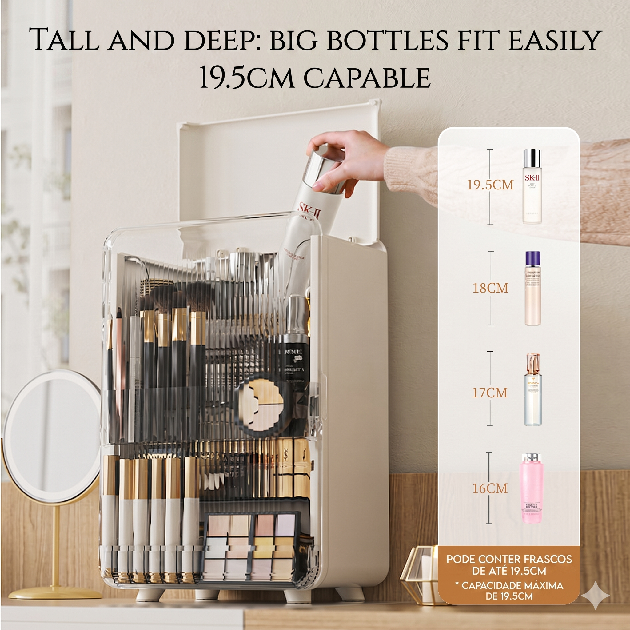 Cosmetics storage box