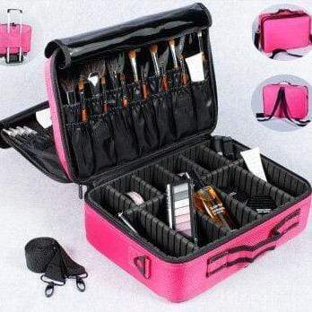 Complete makeup suitcase